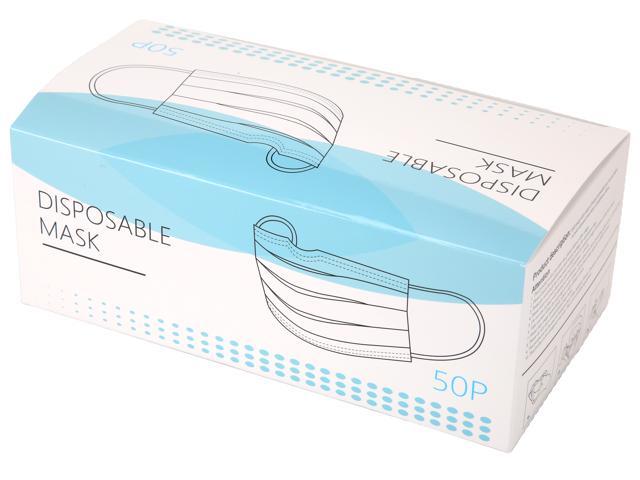 Newegg - Disposable Protective Mask - 50 pcs / box $29.99 Limit 1