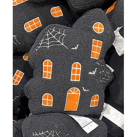Halloween Decorative pillows - haunted house or cat - $3.97 @ Costco B&M YMMV