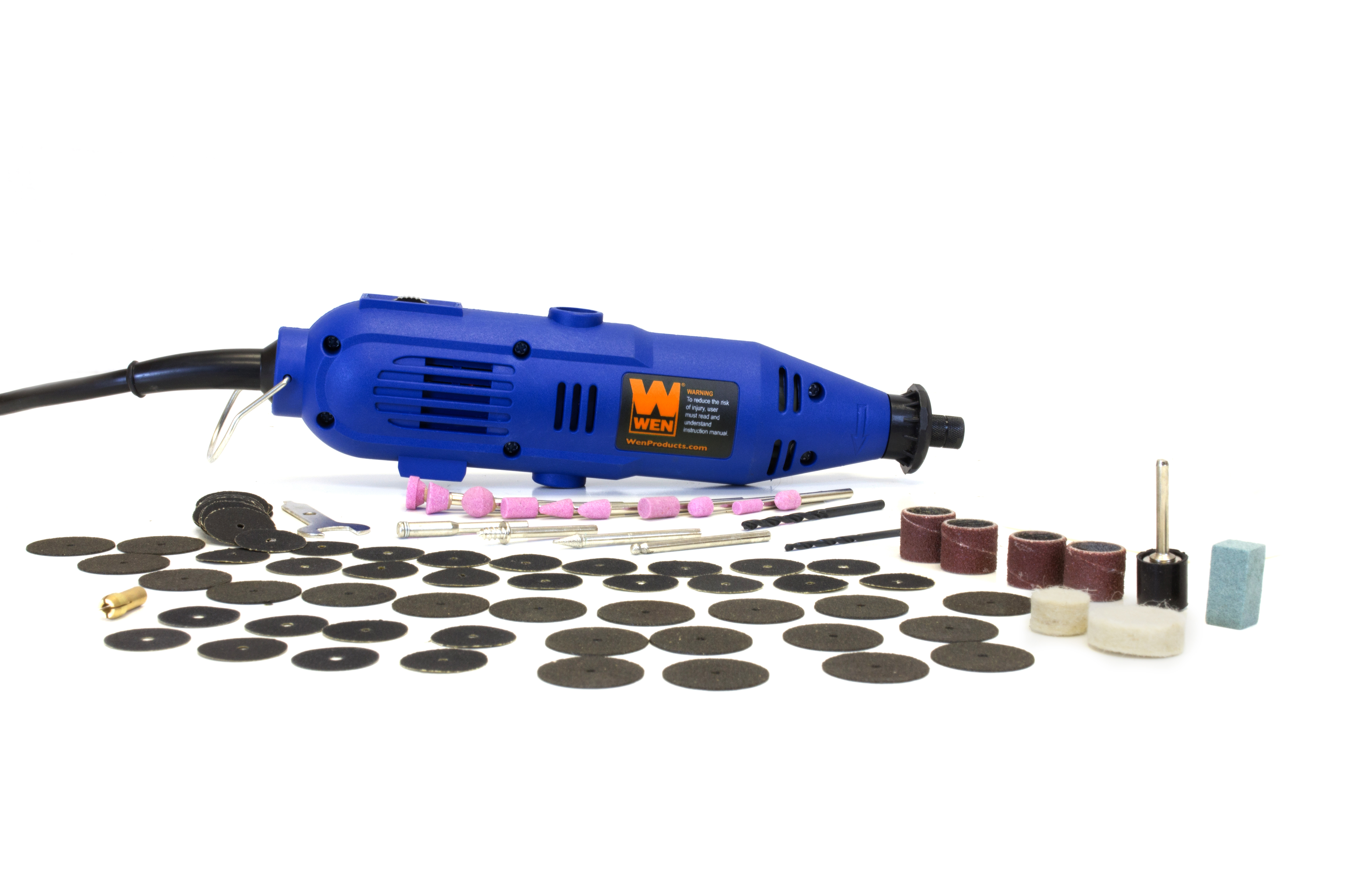 Wen 2307 Variable Speed Rotary Tool Kit No Flex Shaft 100 Accessories $13.67 @walmart or amazon