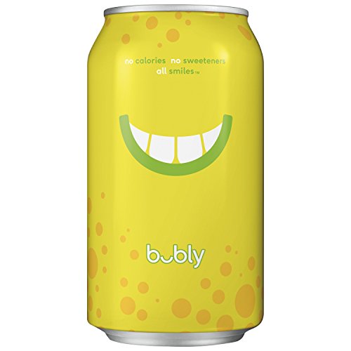 bubly Sparkling Water, Lemon, 12 fl oz. Can, 18 Packs for $7.61 @ Amazon
