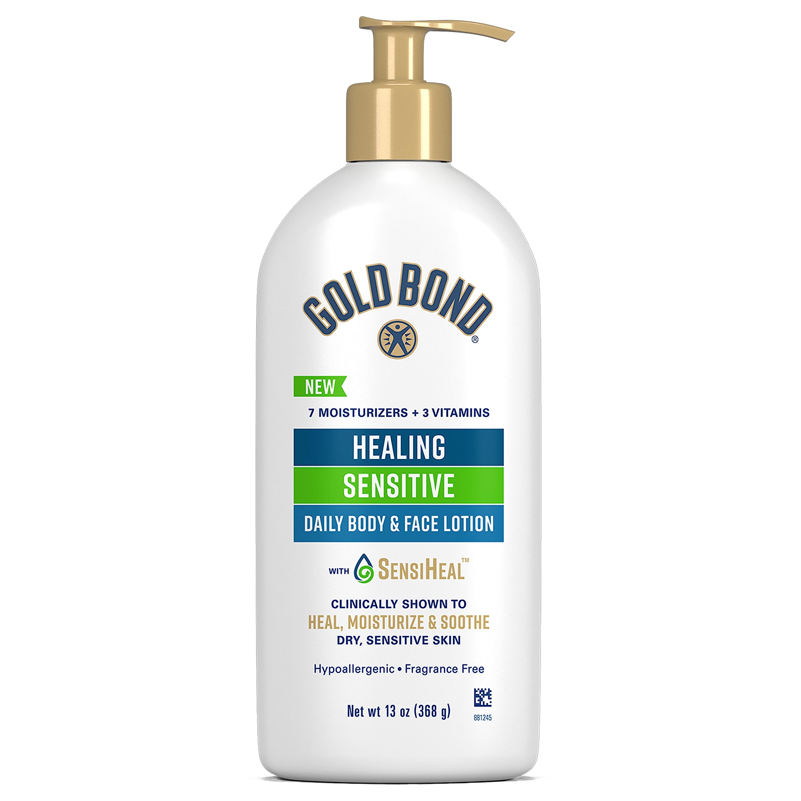 13-Oz Gold Bond Healing Sensitive Daily Body & Face Lotion $3.49 w/ S&S + Free Shipping w/ Prime or on $35+