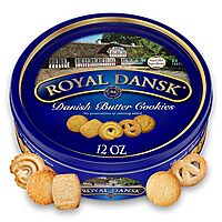 12-Oz Royal Dansk Danish Butter Cookie Tin