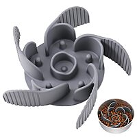 MateeyLife Cuttable Slow Feeder Dog Bowls Insert w/ Suction Cups (Gray) $3.99 + Free Shipping w/ Prime or on $35+