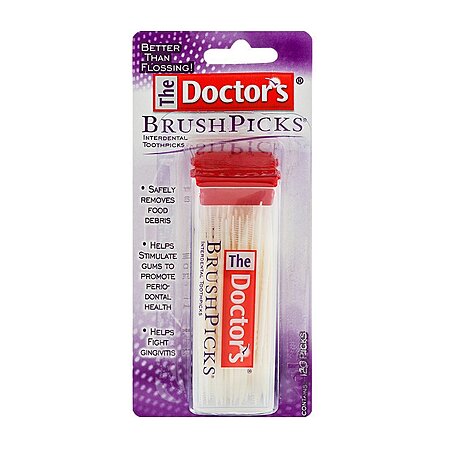 120-Picks The Doctor's BrushPicks Interdental Toothpicks $2.32 + Free ...