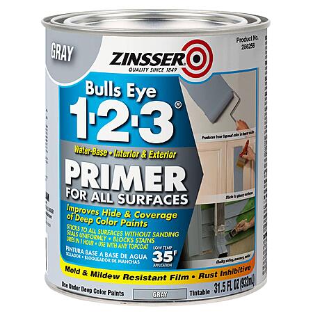 Zinsser SureGrip Wallpaper Adhesive – Universal Glue For All Wallpaper Types, Mildew-Resistant, 1 Quart
