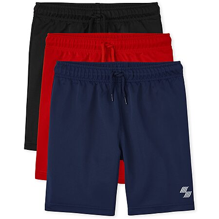 3-Pack The Children's Place Boys' Athletic Basketball Shorts (Black / Red / Navy) $9.72 + Free Shipping w/ Prime or on $35+