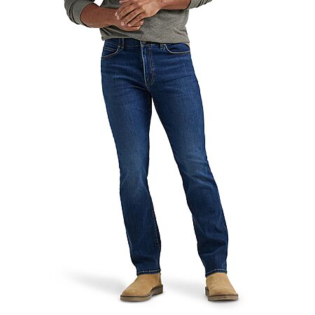 Lee Men's Extreme Motion Regular Straight Jean (Night Owl or Oleo) $18.36 + Free Shipping w/ Prime or on $35+
