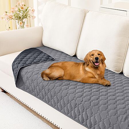 Smiry Waterproof Sofa Cover for $6.98