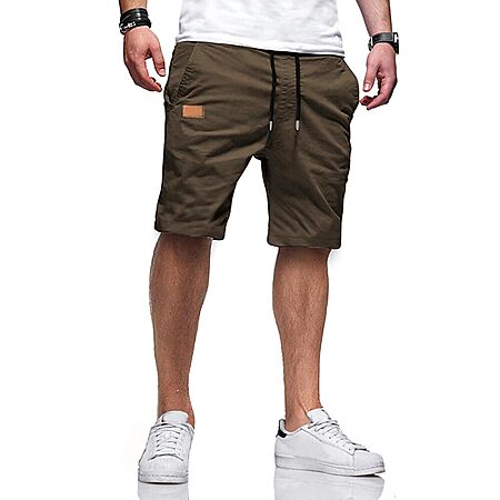 JMIERR Men's Twill Chino Golf Shorts $11.24 + Free Shipping w/ Prime or on $35+