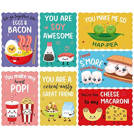 35-Pack Joyseller Kids Valentines Cards $4.80 