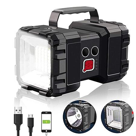 AlpsWolf Rechargeable 1200LM Spotlight Flashlight