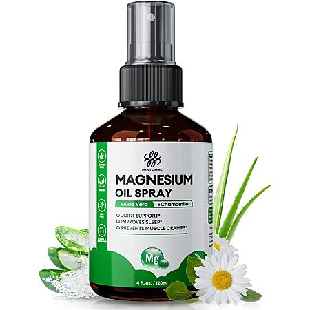 2-Pack 4-Oz iMATCHME Magnesium Oil Spray for Feet & Body w/ Aloe Vera & Chamomile $8.07 & More  + Free Shipping w/ Prime or on $35+ $8.06