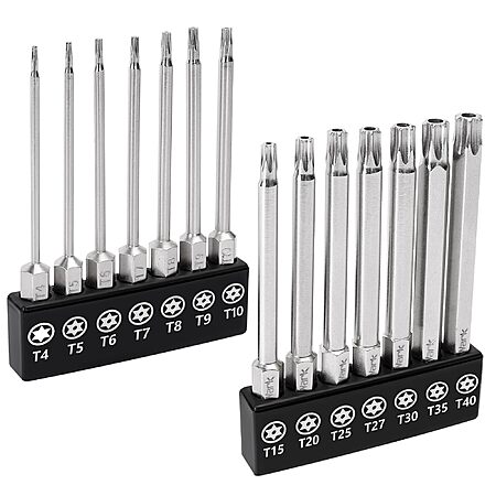 14-Piece MulWark Security Torx Magnetic Impact Driver Drill Bit Set $7.79 + Free Shipping w/ Prime or on $35+