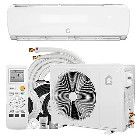 GarveeHome SEER 19 12000BTU 115V Mini Split Air Conditioner $441 + Free S&H