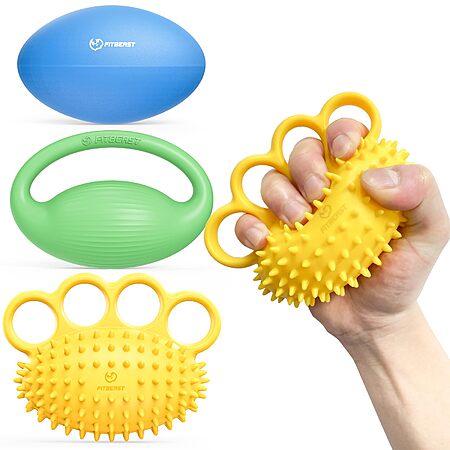 3-Piece FitBeast Hand Exercise Ball Set (2 color Options) $5.49 + Free Shipping w/ Prime or on $35+