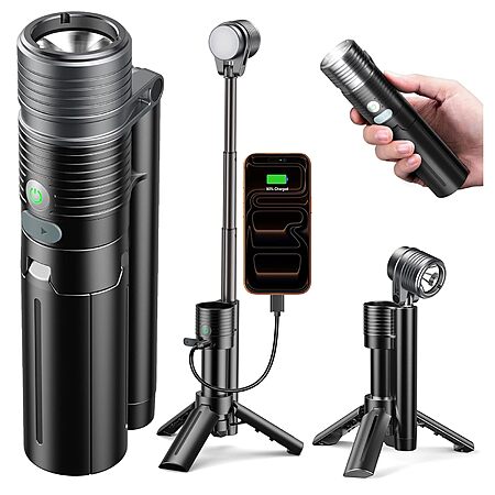 AsFrost 2-in-1 Camping Flashlight Light (Black) $14.99 + Free Shipping w/ Prime or on $35+