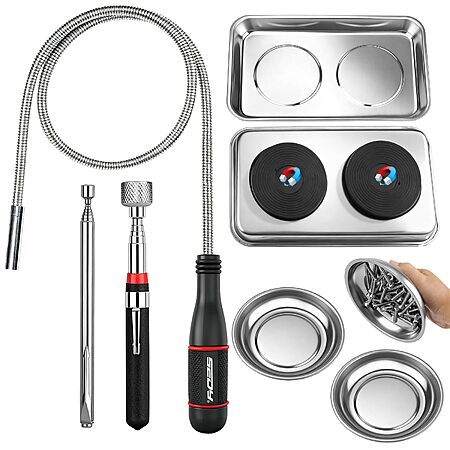 6-Piece SEDY Telescoping Magnetic Pickup Tools Set $14.99 + Free Shipping w/ Prime or on $35+
