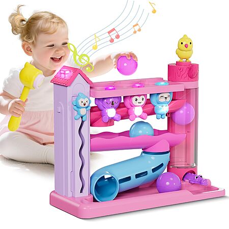 Ussybaby Interactive Musical Toddler Toy (Purple or Blue) $14.28 + Free Shipping w/ Prime or on $35+
