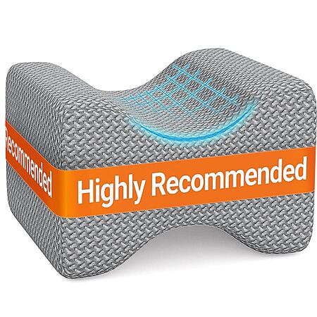 Prime Members: BlissTrends Memory Foam Knee Pillow for Side Sleepers $7 + Free S&H