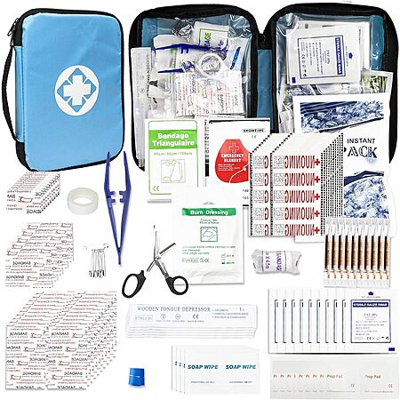 300-Piece 1st Aid First Aid Kit (Various) $9.99 + Free Shipping w ...