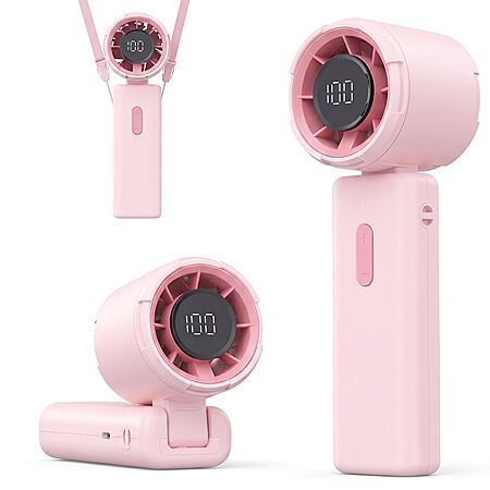 [Prime] TUNISE 4000mAh Mini Handheld 100-Speed Turbo Fan $4.99 + Free Shipping