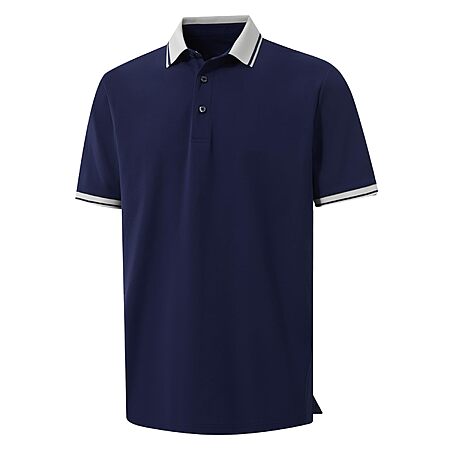 [Prime] M MAELREG Mens Lightweight Stretch Solid Short Sleeve Polo Shirts w/ Contrast Collar & Cuffs (Various) $12.47 + Free Shipping