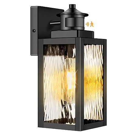 11.6" Brightever Motion Sensor Outdoor Lights Fixture (Black) $24.99 + Free Shipping w/ Prime or on $35+