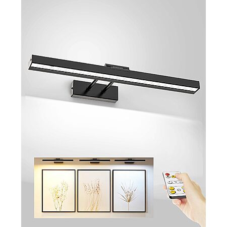 16" PESUTEN Wireless Battery-Operated Picture Light w/ Remote $13.49 + Free Shipping w/ Prime or on $35+