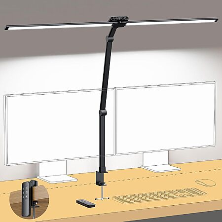29.55" TROND LED Clamp Desk Lamp w/ Remote $19.99 + Free Shipping