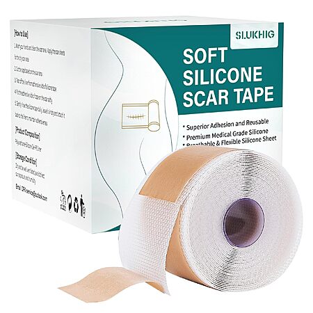 1.6" x 158" Medical Grade Silicone Scar Tape Roll (4M)