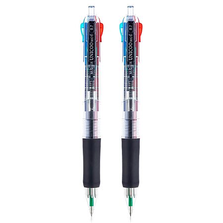 2-Pack M&G 4-Color 0.7mm Fine Point Retractable Ballpoint Pens $2.49 + Free Shipping w/ Prime or on $35+