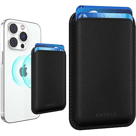 KRTALS Magnetic MagSafe Phone Wallet Card Holder w/ RFID Blocking