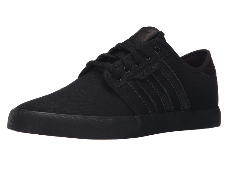 Amazon has adidas Men's Seeley Skate Shoe Black colour $33