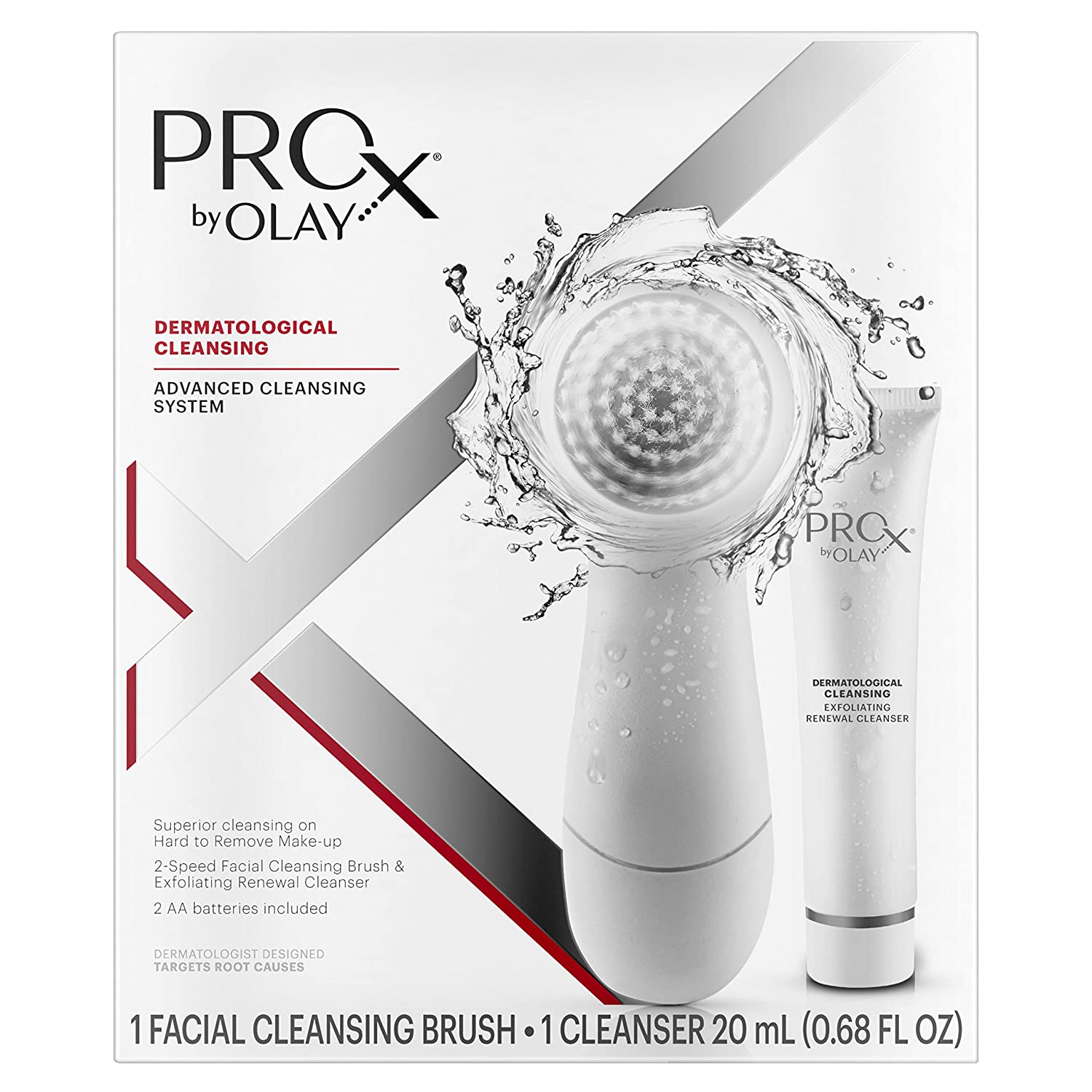 Facial Cleaning Brush by Olay Prox Advanced Facial Cleansing Brush System Packaging may Vary [Advanced Cleansing System] $19.01