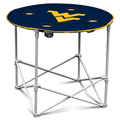 Logo Brands Officially Licensed NCAA Round Table, One Size [west-va-mountaineers] $17.99