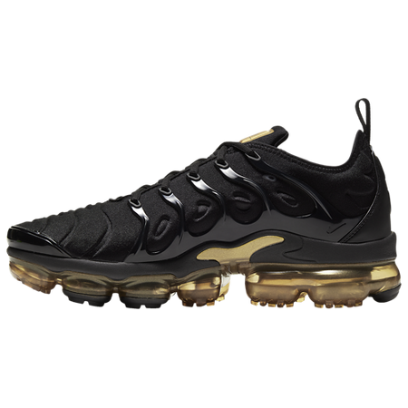Nike Air Vapormax Plus Shoes (Black/Metallic Gold or Midnight Navy ...