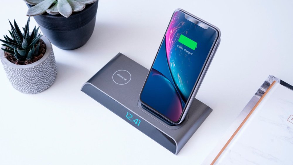 $60 PhoneSuit - Energy Core 18W Qi Certified Fast Charge Wireless Charging Pad for iPhone/Android - Best Buy