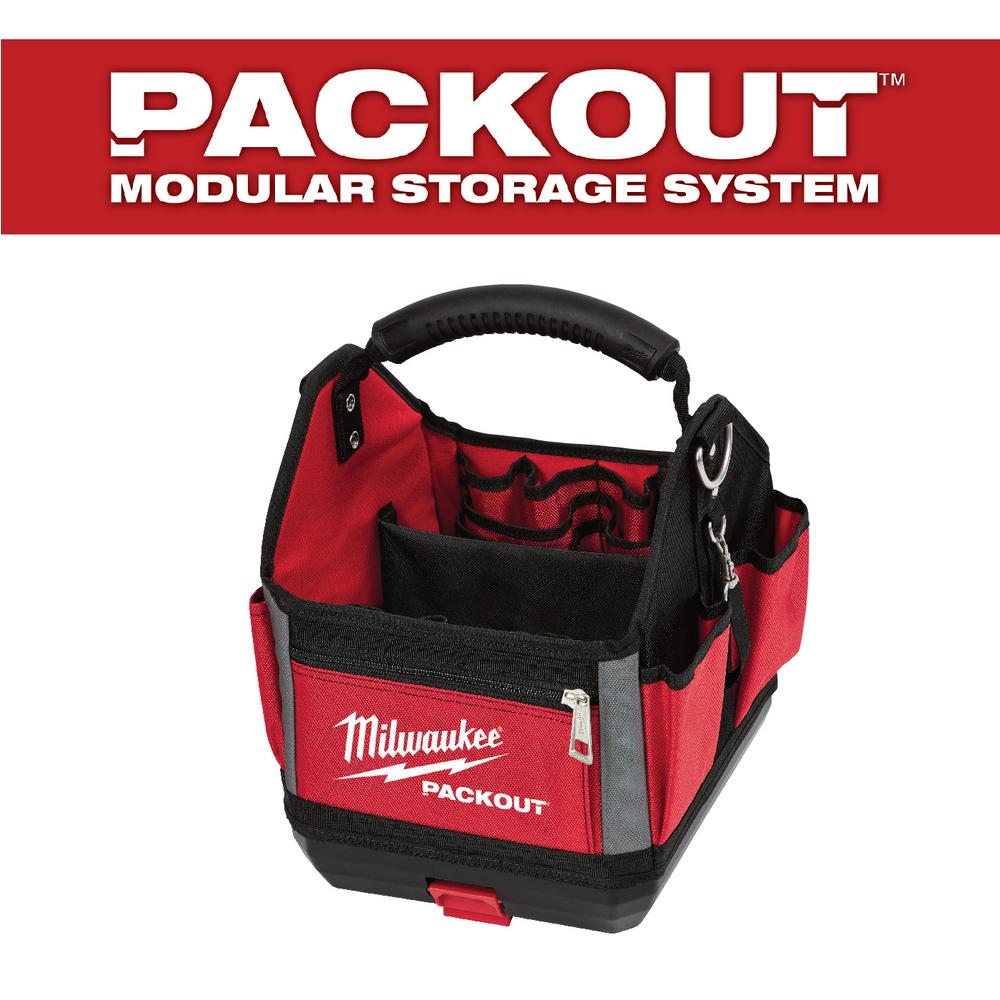 YMMV - Milwaukee PACKOUT 10 in Tote - $45 Home Depot B&M $44.97