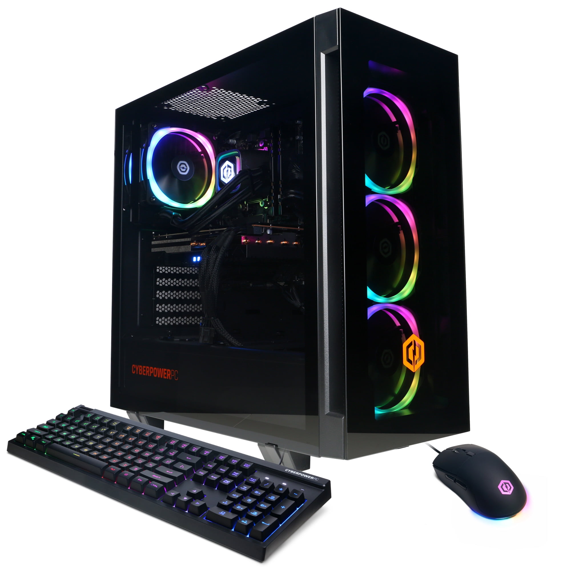 CyberPowerPC Gamer Supreme Gaming Desktop, Ryzen 7 8700F, 32GB DDR5, RX ...