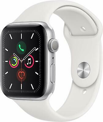 Apple Watch Series 5 44mm (GPS) Silver Aluminum w/ White Sport Band (Refurbished) $294.95 + Free Shipping @ Vip Outlet via eBay