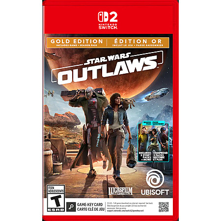 Star Wars Outlaws Gold Edition (Nintendo Switch 2, Game-Key Card) - $29.99 @ Best Buy
