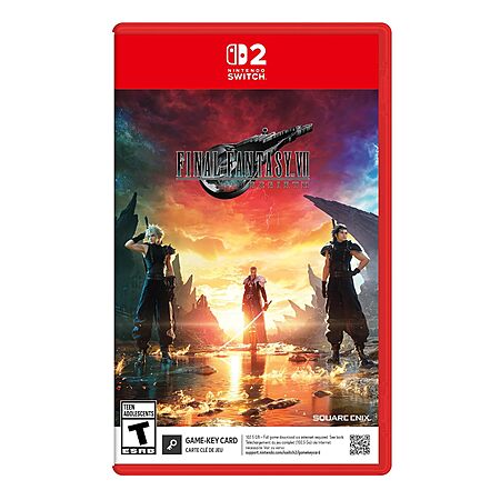FINAL FANTASY VII REBIRTH Day One Edition (Nintendo Switch 2, Game-Key Card) - $34.99 @ Amazon