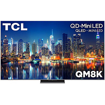 TCL 75" Class QM8K Series 4K UHD HDR QD-Mini LED Smart TV with Google TV - $1399.99 @ Best Buy