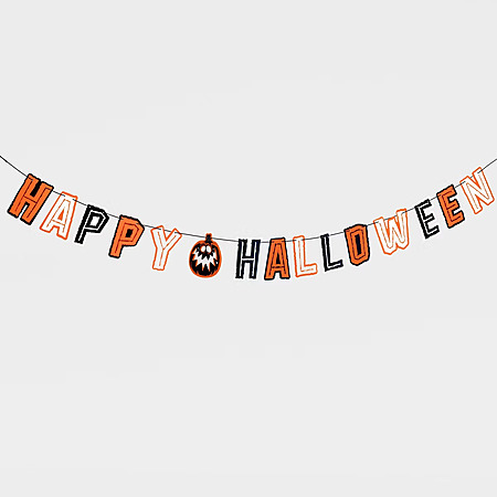 Hyde and EEK! Boutique 6ft Happy Halloween Word Garland - $3 @ Target