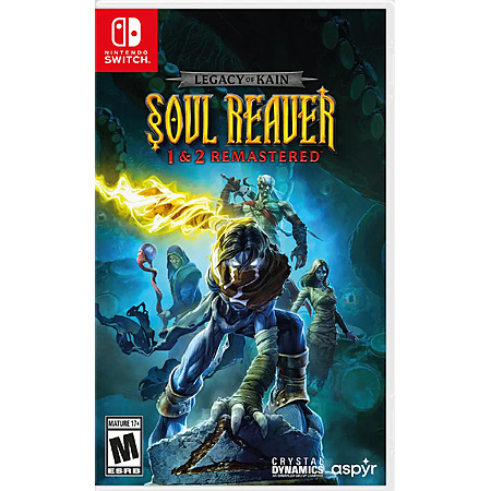 Legacy of Kain Soul Reaver 1&2 Remastered (Nintendo Switch) - $14.99 @ Best Buy & Amazon