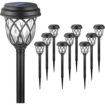 10-pack Solar Pathway Lights Outdoor Decorative - $23.89 @ Walmart