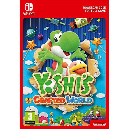 Yoshi's Crafted World (Nintendo Switch Digital) - $29.24 @ Eneba