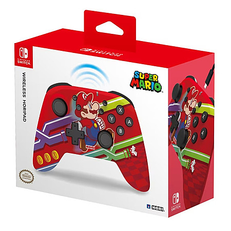 HORI Horipad Wireless Controller for Nintendo Switch (Super Mario Edition) - $27.37 @ Walmart