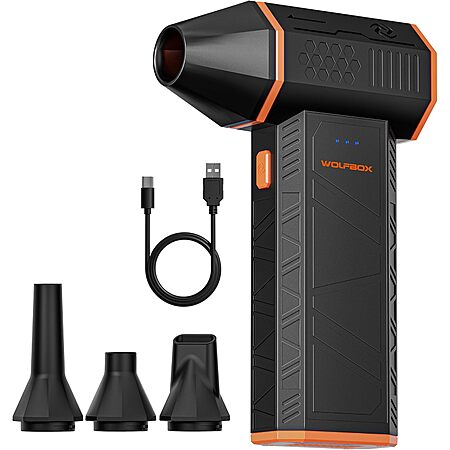WOLFBOX MF50 Electric Air Duster for $24.55!