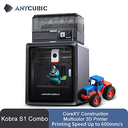 Anycubic Kobra S1 Combo Multi-Color 3D Printer $309 + Free Shipping